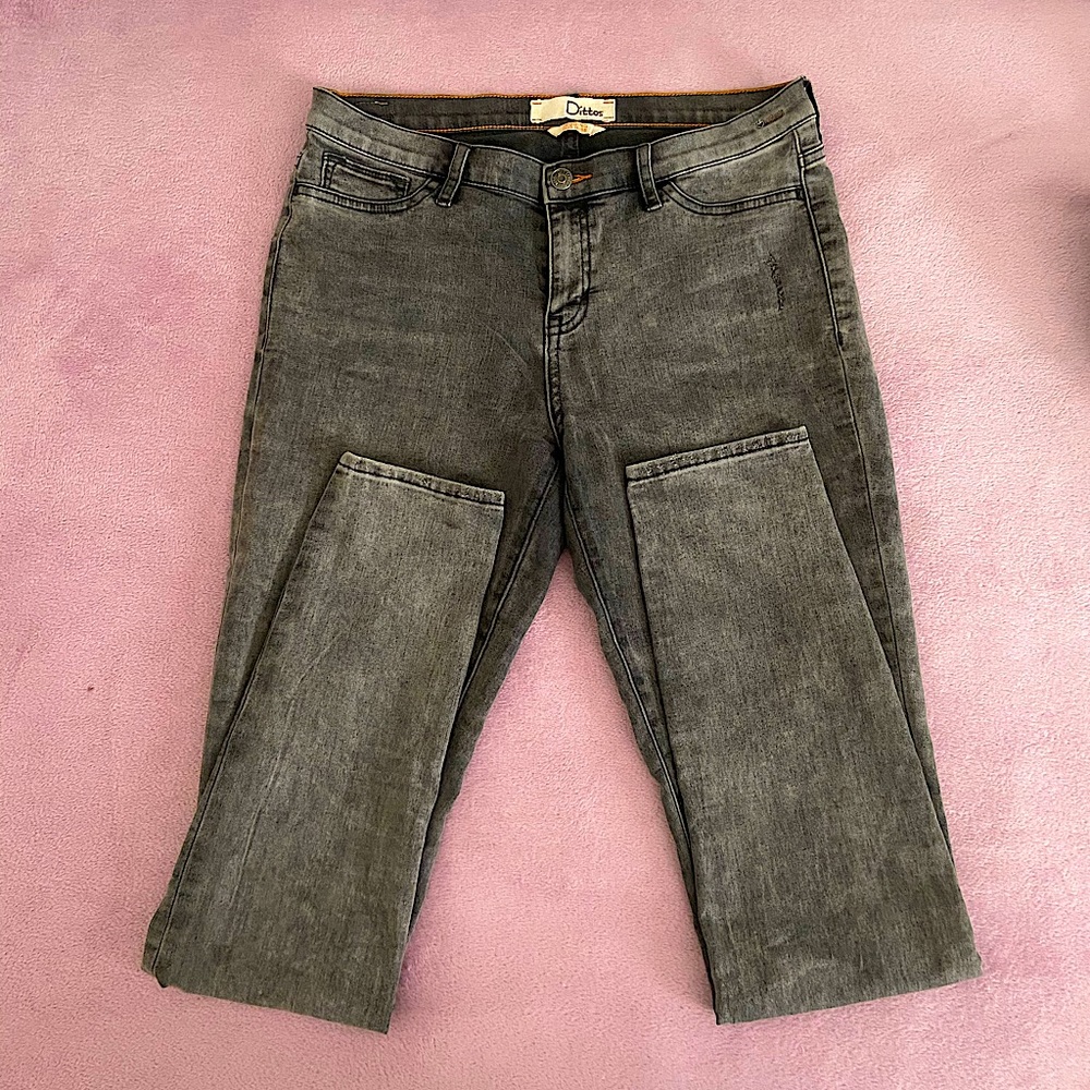 Women’s Dittos Black/Gray Jeggings Size 29 - Picture 2 of 8